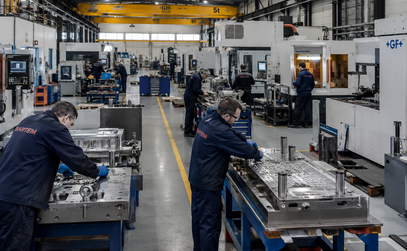 VKS Matricerías · Fabricación de Matrices, Utillajes y Estampación Metálica de Alta Precisión en Castelló